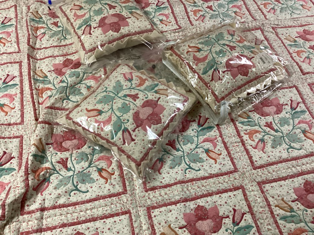 Image for Full/Queen Quilt, Shams, and Throw Pillows