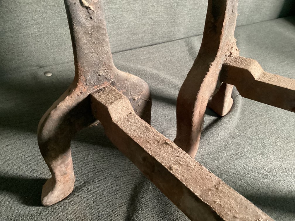 Image for Sand Cast Andirons