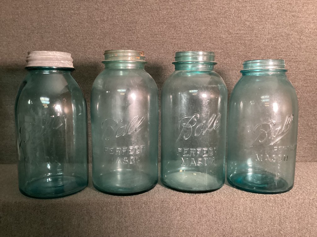 Image for Ball Blue 1/2 Gallon Mason Jars