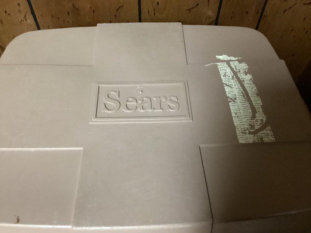 Image for Large Sears Trash Cans