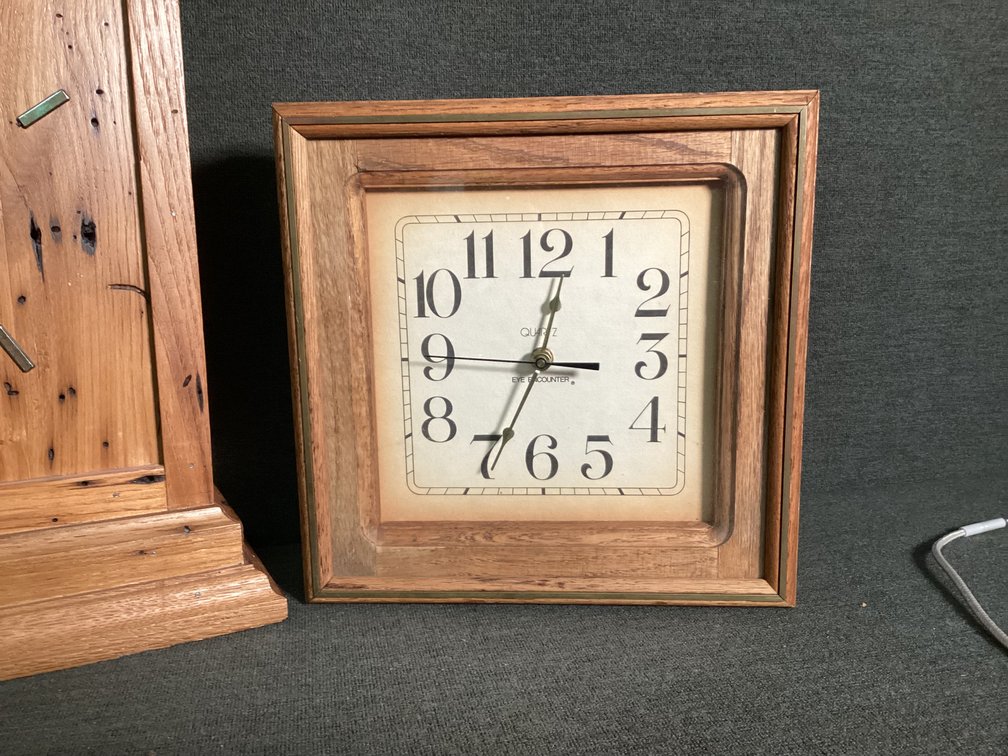 Image for Wormy Chestnut Clock