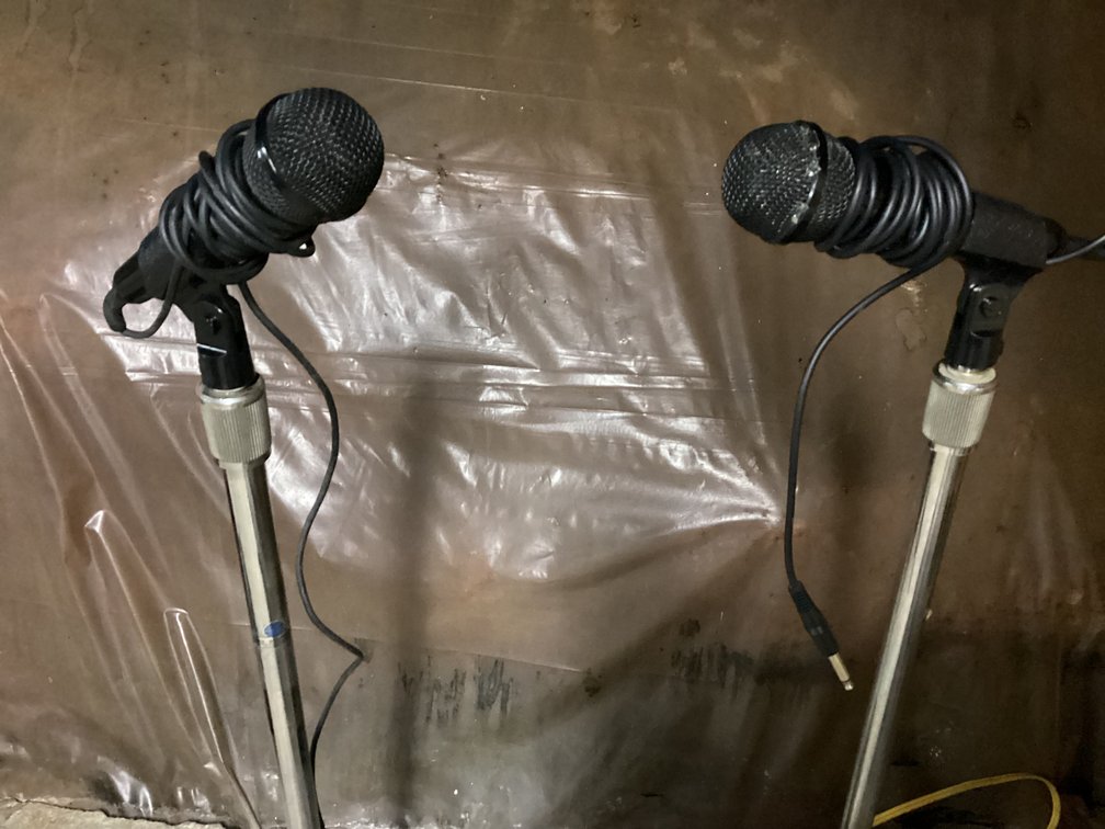 Image for Adam Dynamic Microphones on Stands