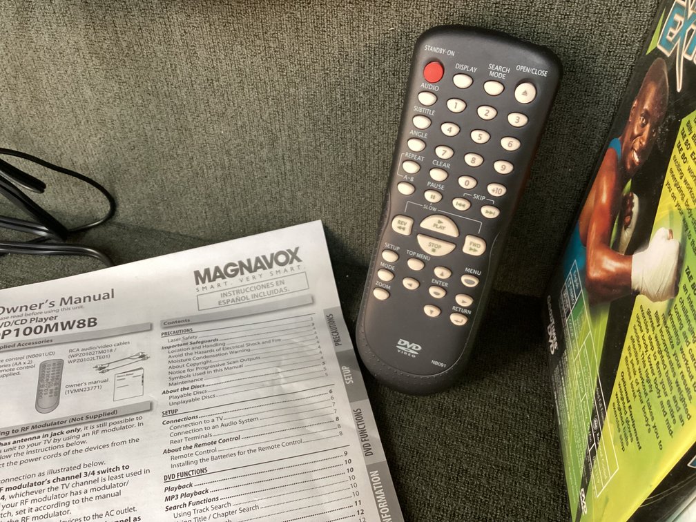 Image for DVD Player and Exercise DVD’s