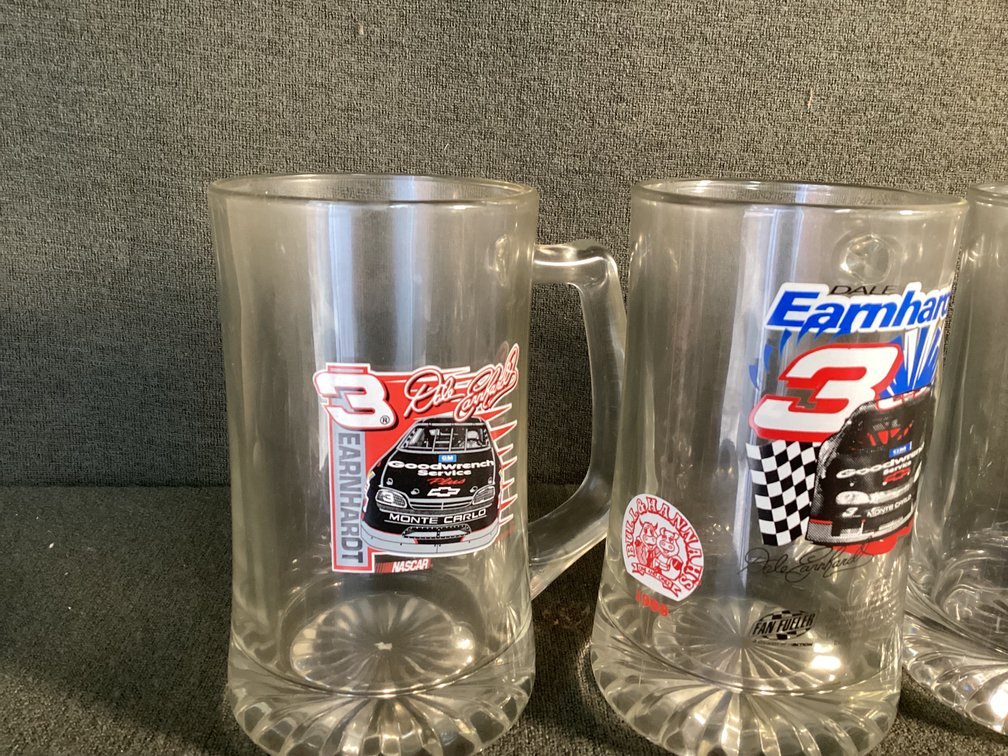 Image for 23 NASCAR Beer Mugs