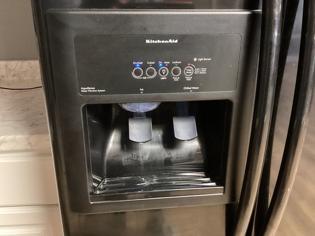 Image for Kitchen Aid Side by Side Refrigerator Freezer