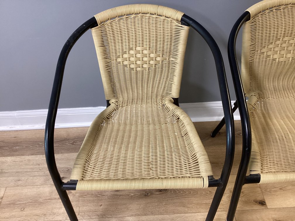 Image for Pair of Stacking Patio Chairs