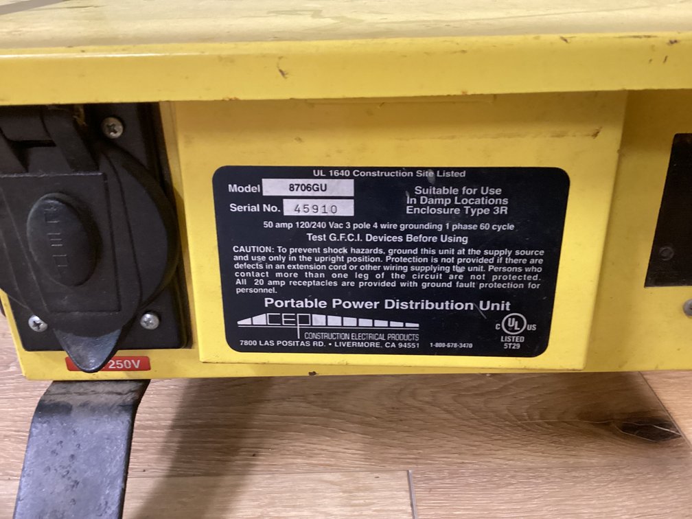 Image for Portable Power Distribution Unit