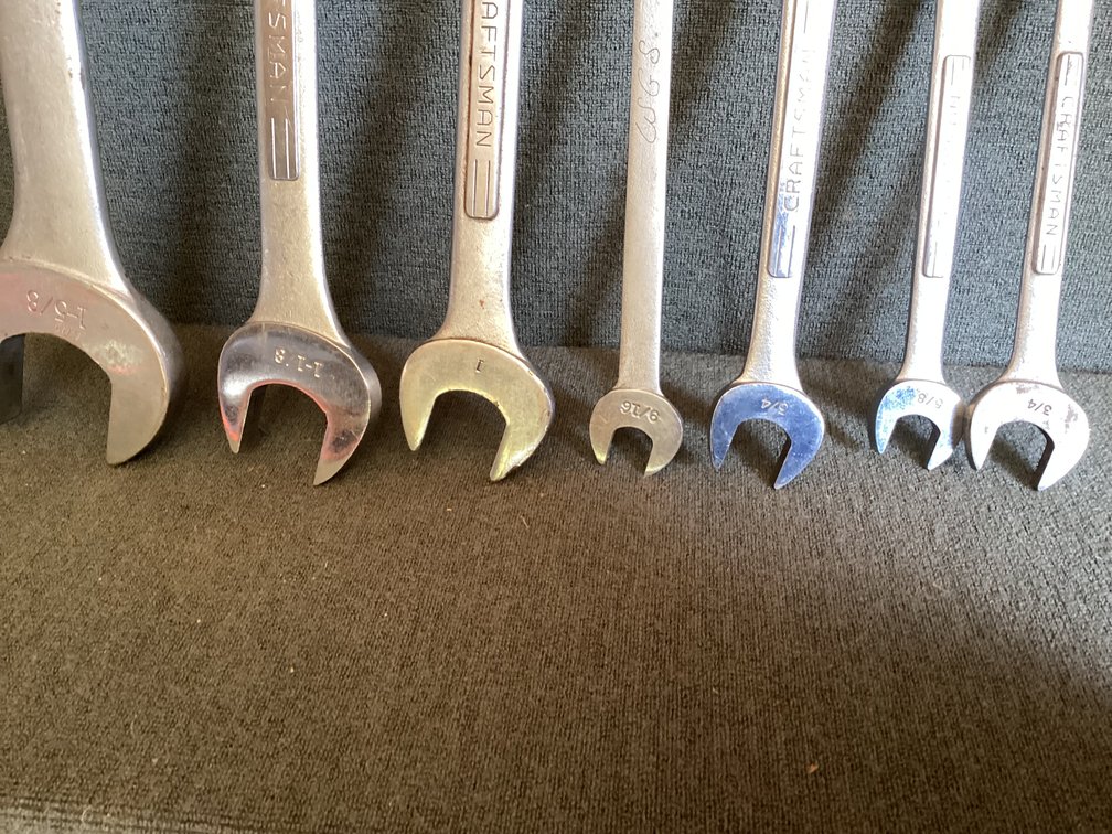 Image for Craftsman Open End SAE Wrenches