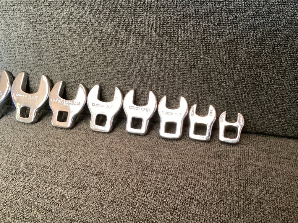 Image for Open End Crow Foot Wrench Head