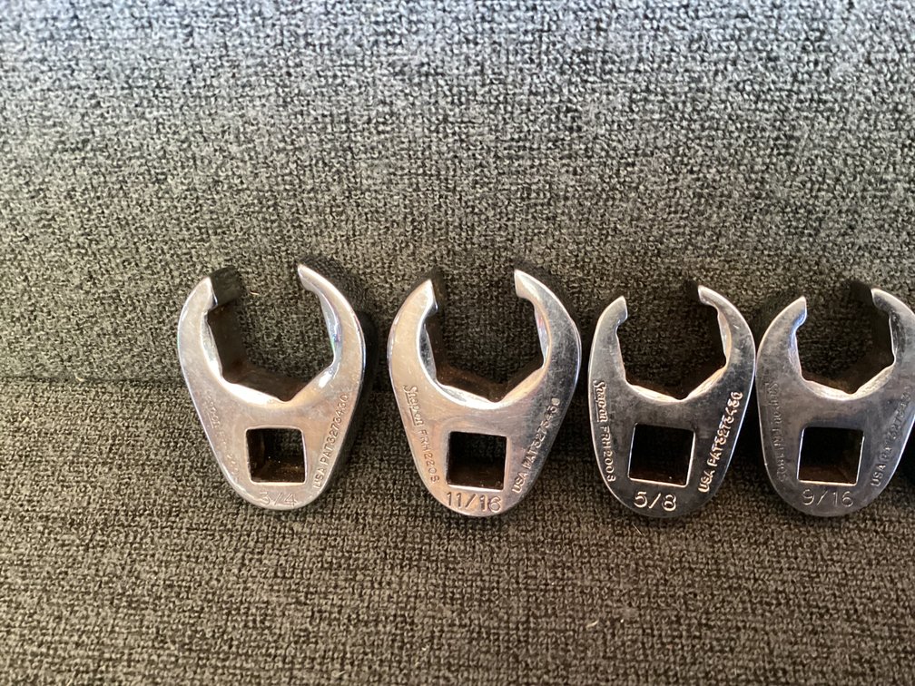 Image for Snap On Crow Foot Wrench Heads