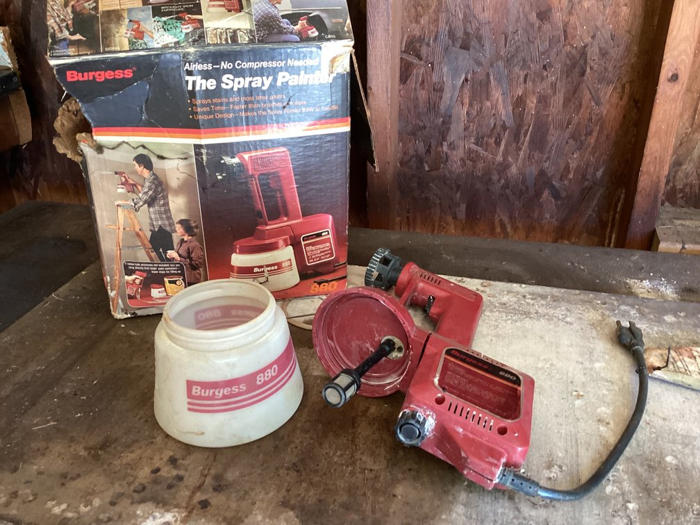 Image for Burgess 880 Paint Sprayer