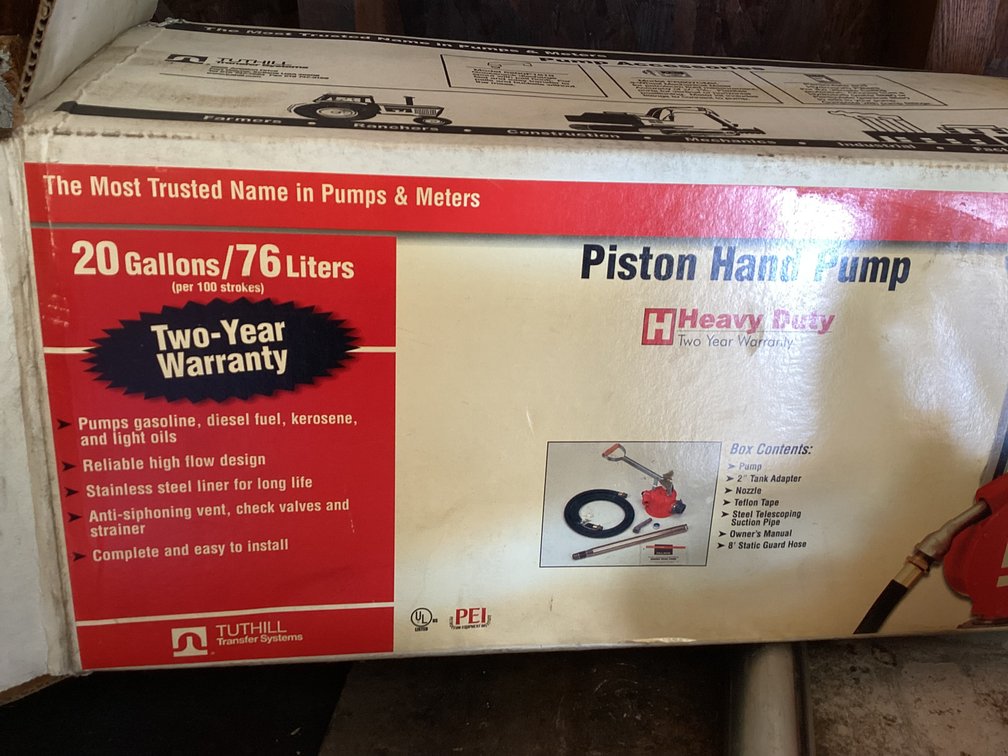 Image for Piston Hand Pump