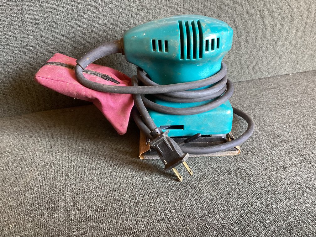 Image for Corded Makita Palm Sander in Box