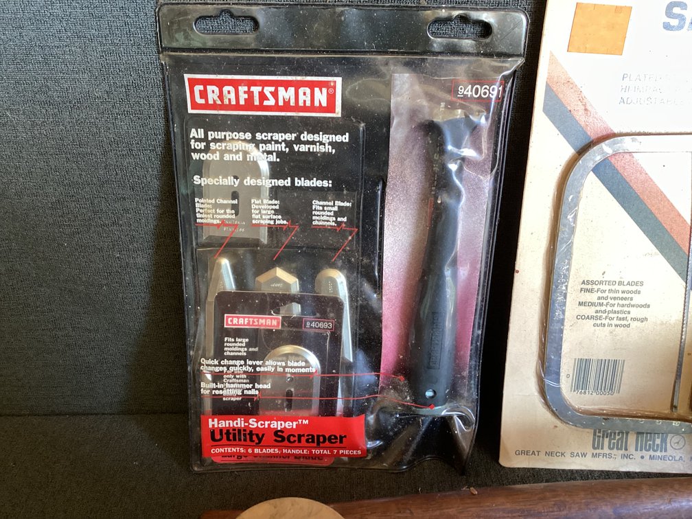 Image for Craftsman Utility Scraper, Pull Saw, and More