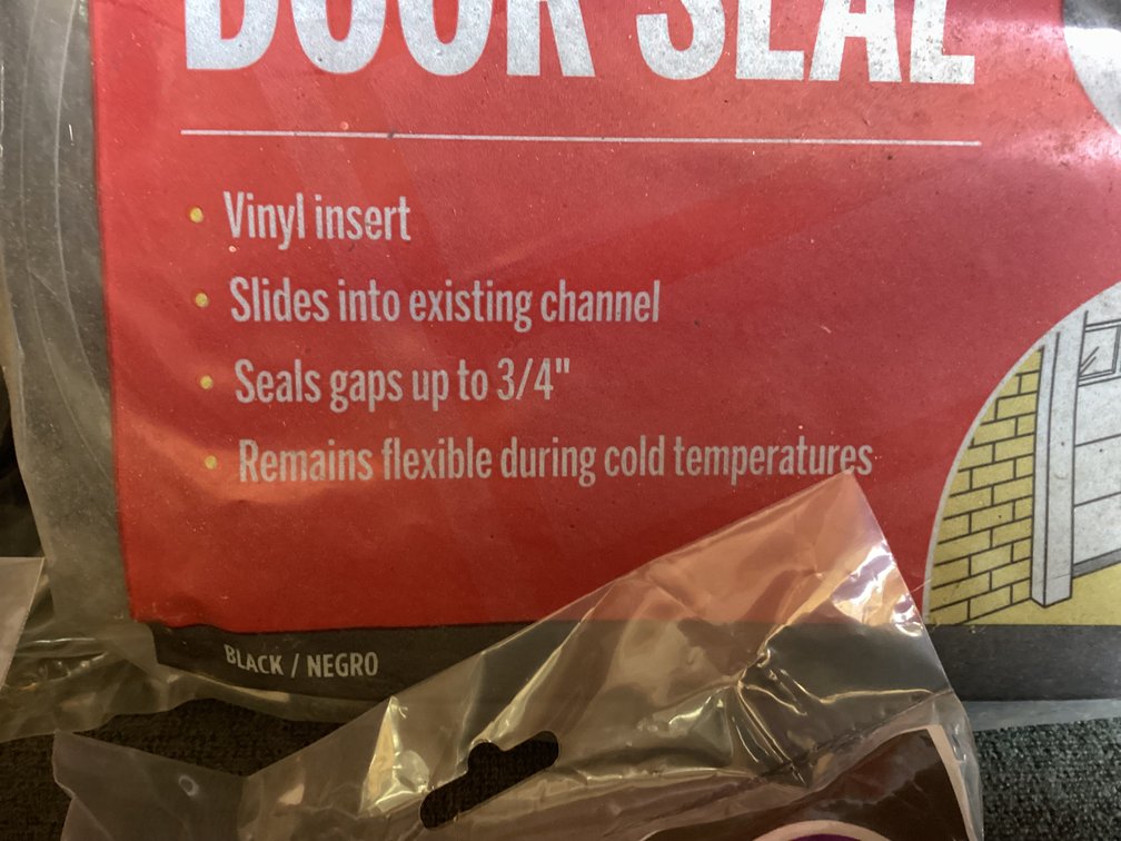Image for Garage Door Seals and Screen Spline