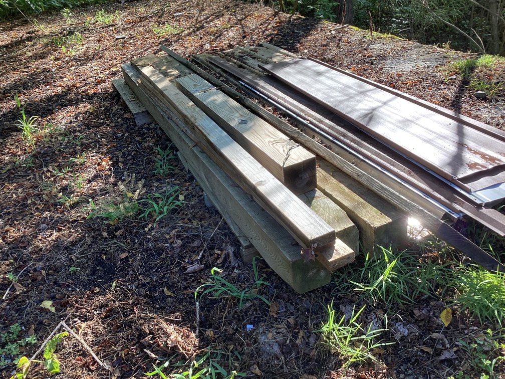 Image for Lumber and Metal Roofing