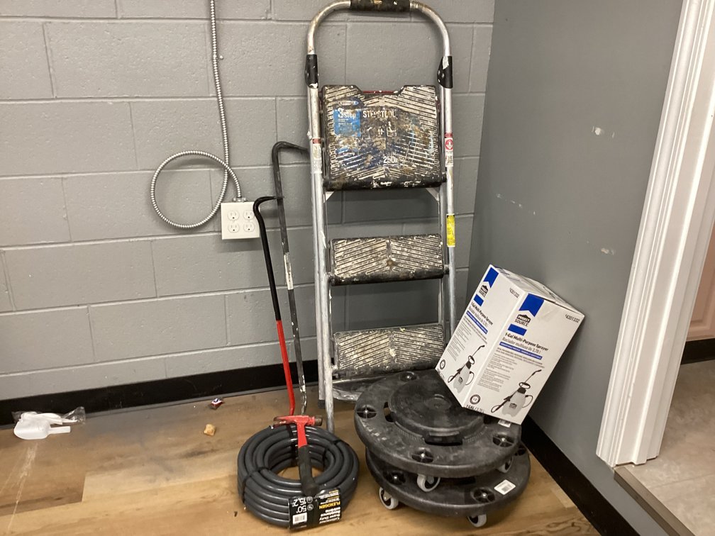 Image for Step Ladder, Casters, and More