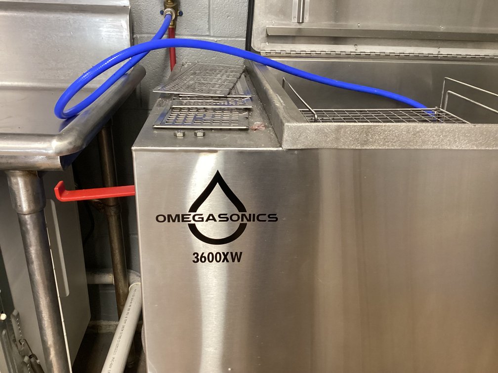 Image for Omega Sonics - Ultra Sonic Cleaner - Industrial Dish Washer