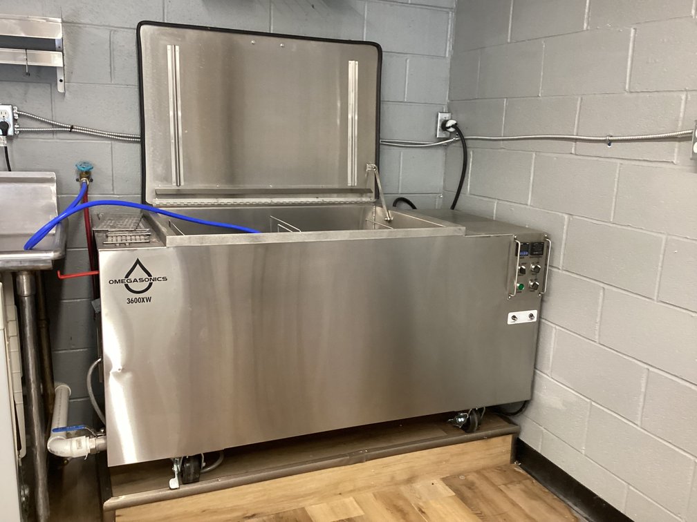 Image for Omega Sonics - Ultra Sonic Cleaner - Industrial Dish Washer