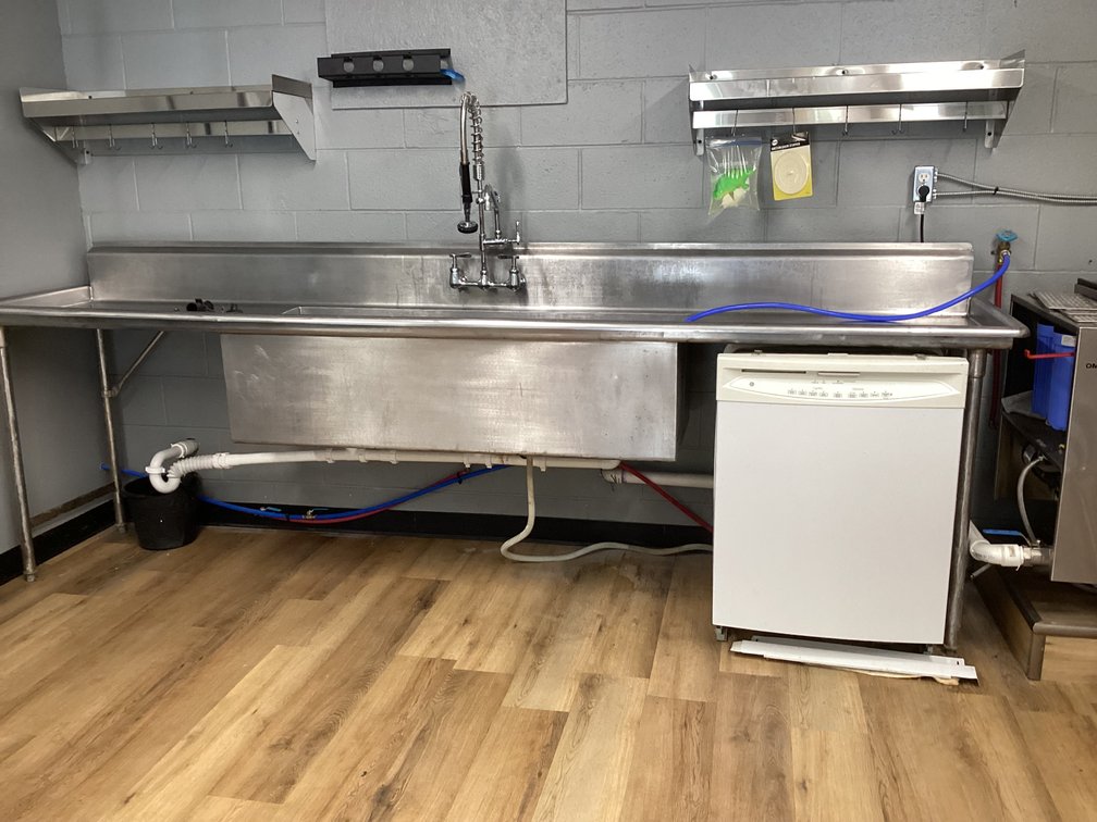 Image for Industrial Stainless Steel Sink