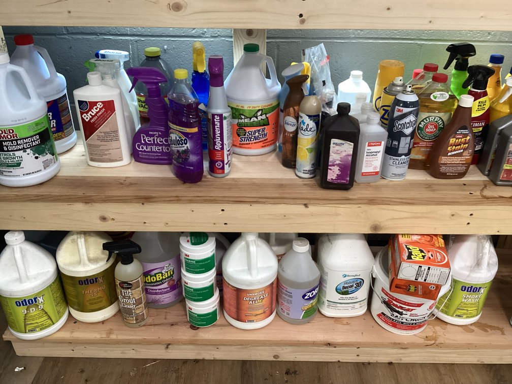 Image for Huge Lot of Cleaning Supplies