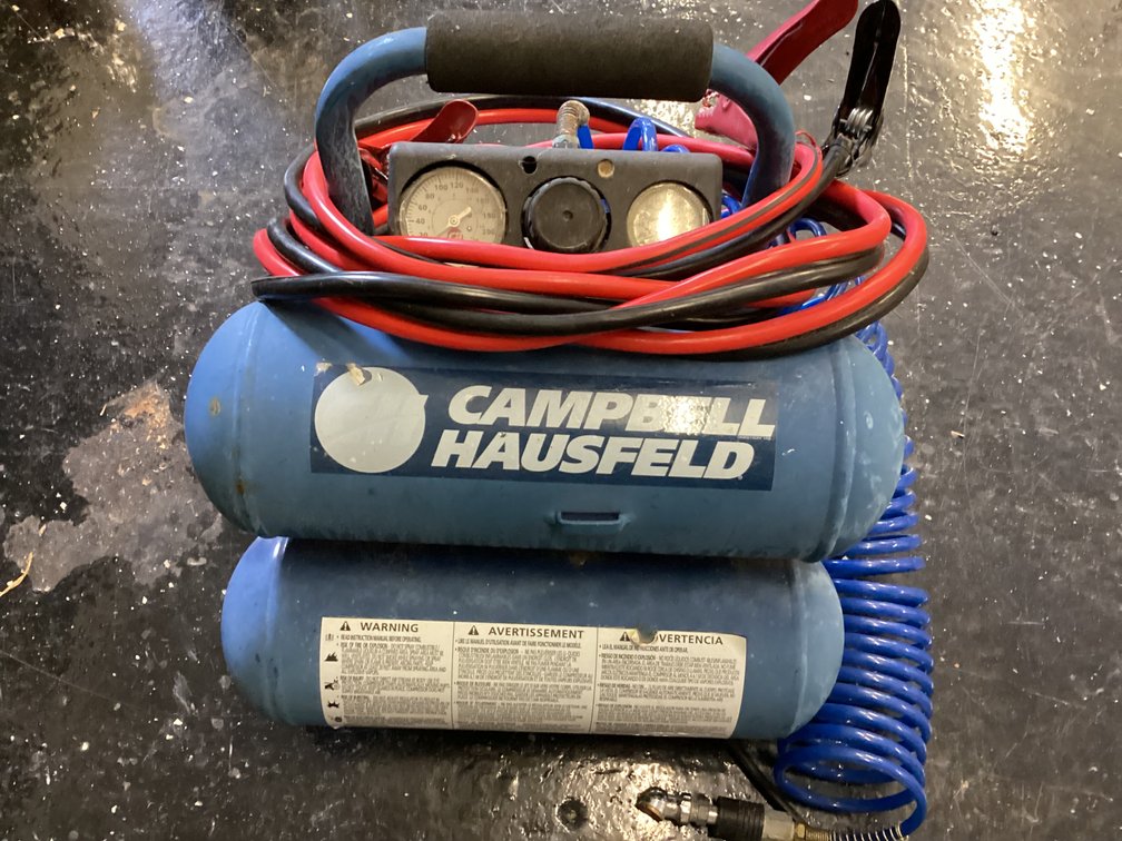 Image for Air compressor and Jumper Cables