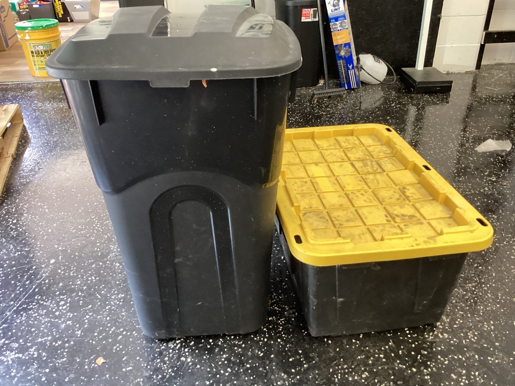 Image for Trash Can, Tote, & Fan