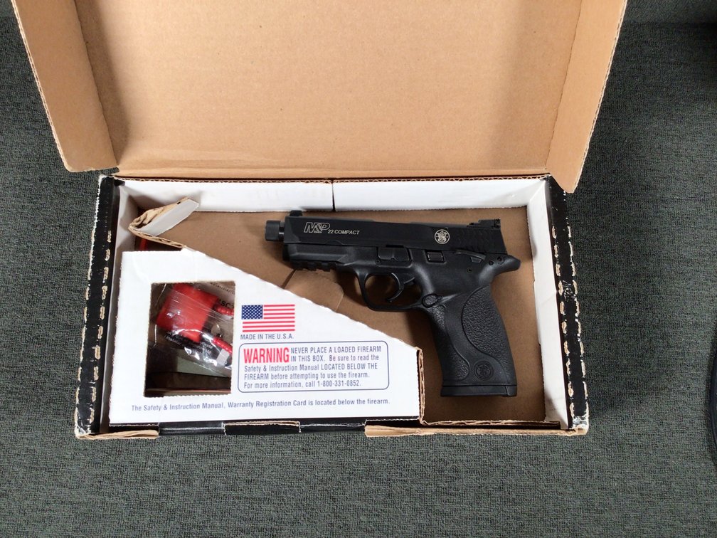 Image for Smith & Wesson Model M&P 22 Compact .22 cal semi-auto pistol
