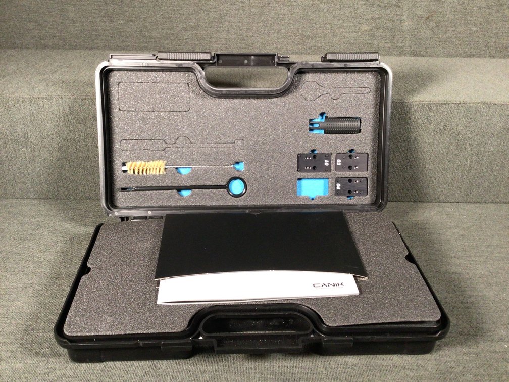 Image for CANiK Model TP9SFx 9 mm semi-auto pistol w/ case and holster