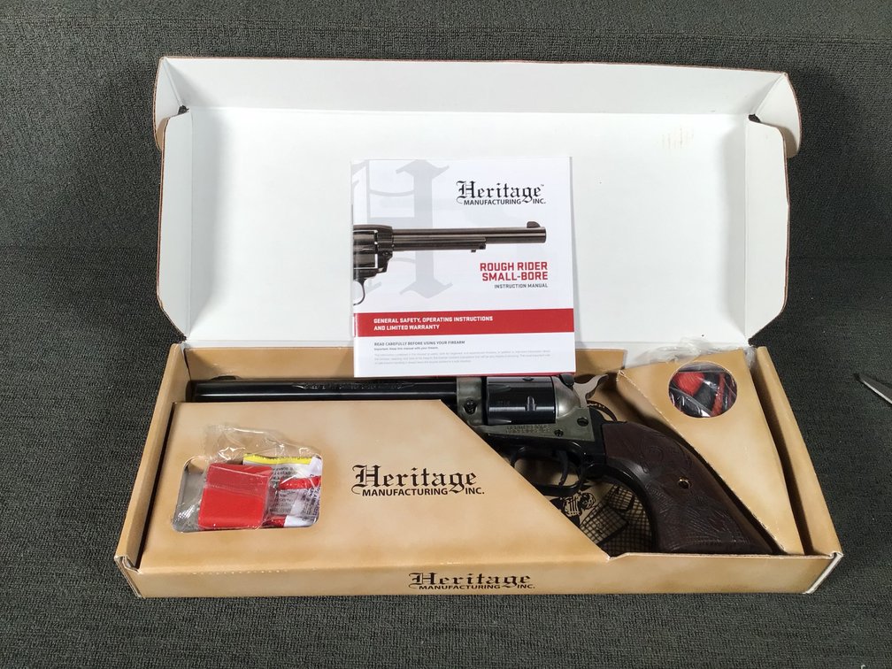 Image for Heritage Rough Rider .22 cal. revolver w/ box