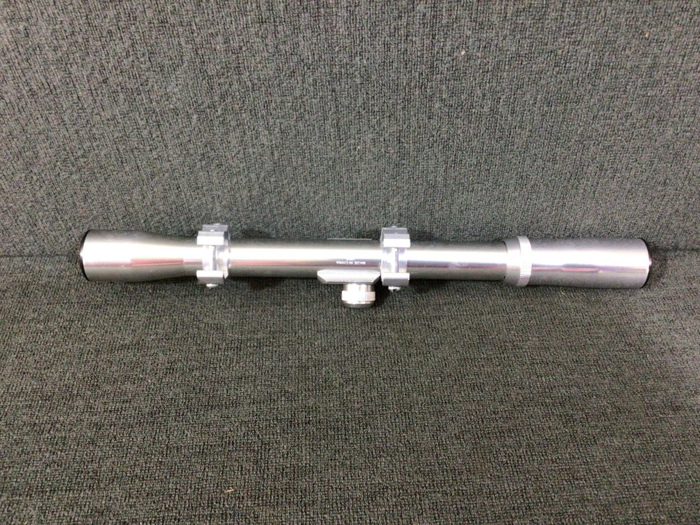 Image for Silver-finish 4 x 20 Riflescope, new-in-box