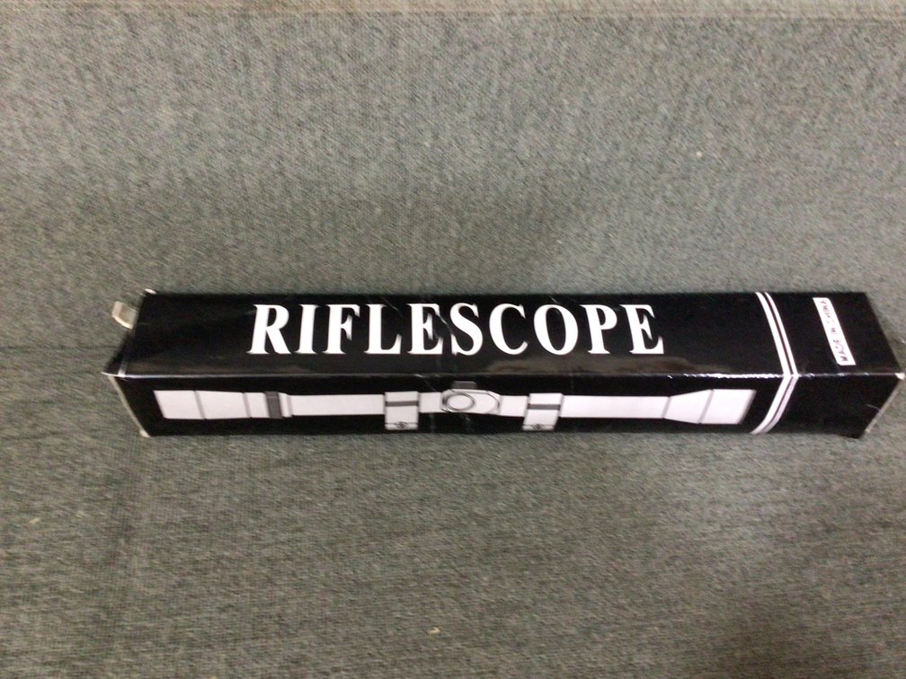 Image for Silver-finish 4 x 20 Riflescope, new-in-box