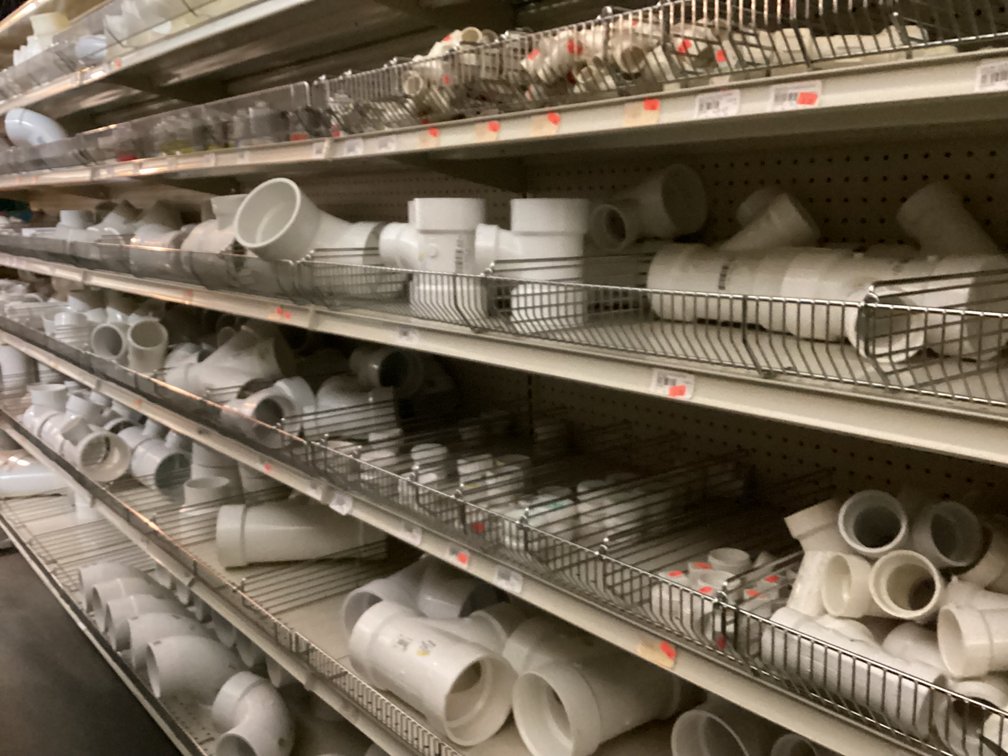 Image for Assorted PVC Fittings and 2 Boxes of 4” Couplings