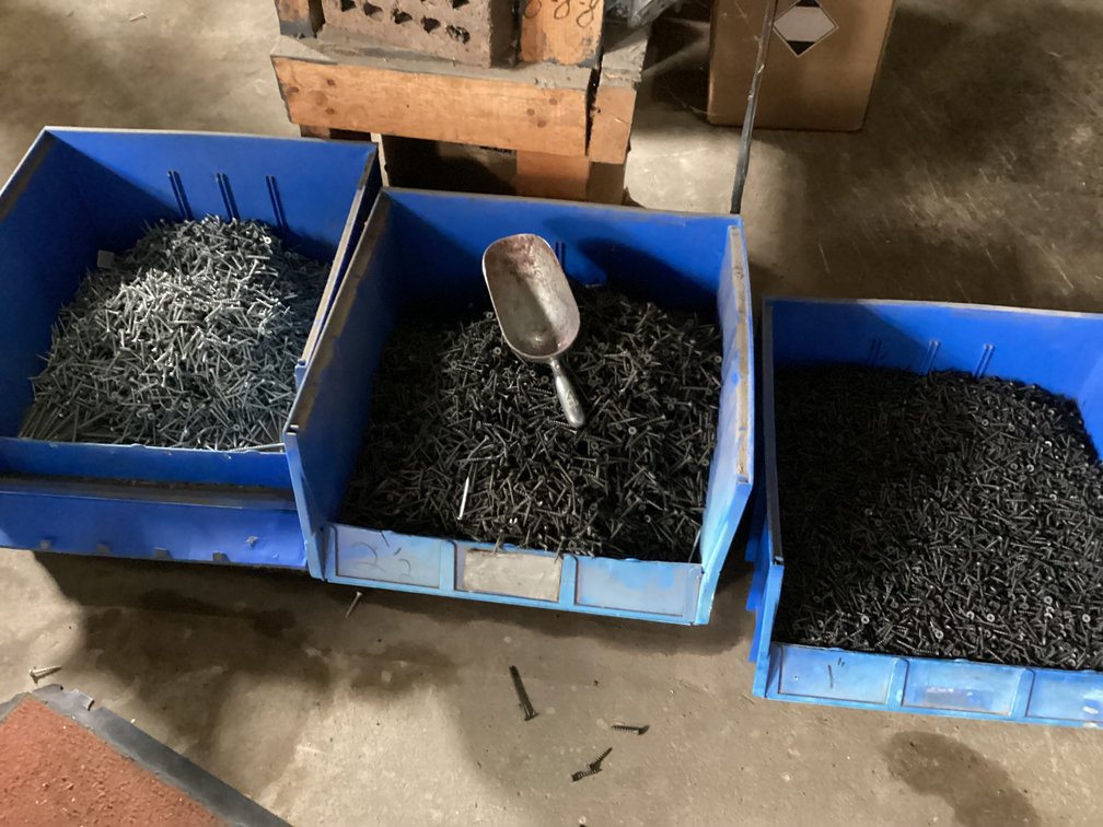 Image for Huge Lot of Fasteners - Nails and Screws