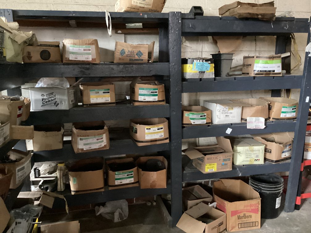 Image for Huge Lot of Fasteners - Nails and Screws