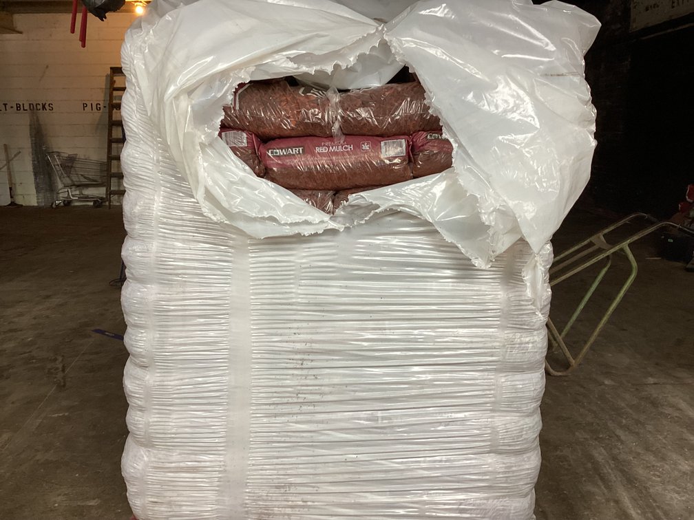Image for Pallet of Red Mulch