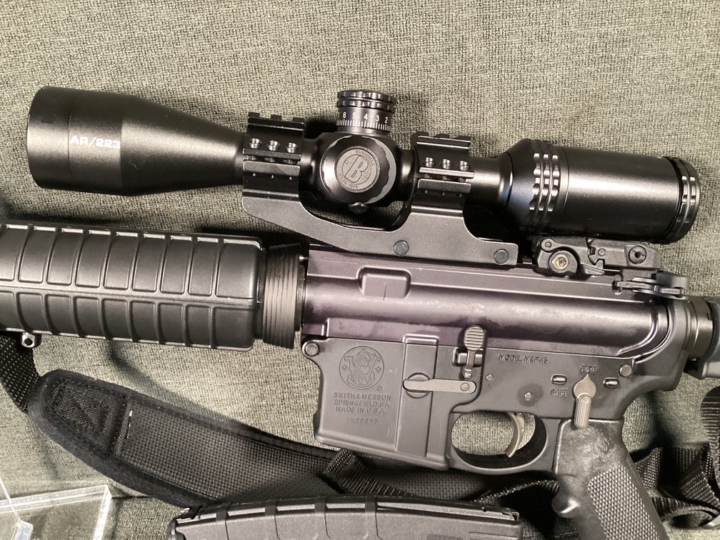 Image for Smith & Wesson M&P-15 5.56 NATO cal, semi-auto rifle w/ box
