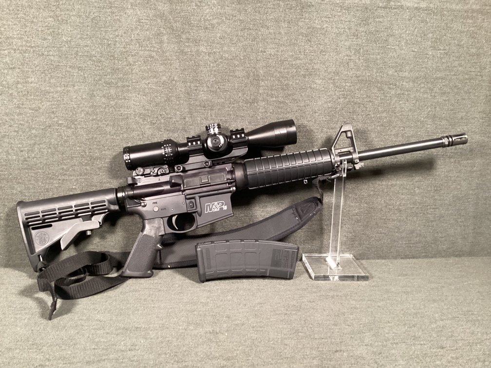 Image for Smith & Wesson M&P-15 5.56 NATO cal, semi-auto rifle w/ box