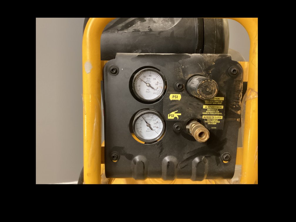 Image for De Walt Air Compressor