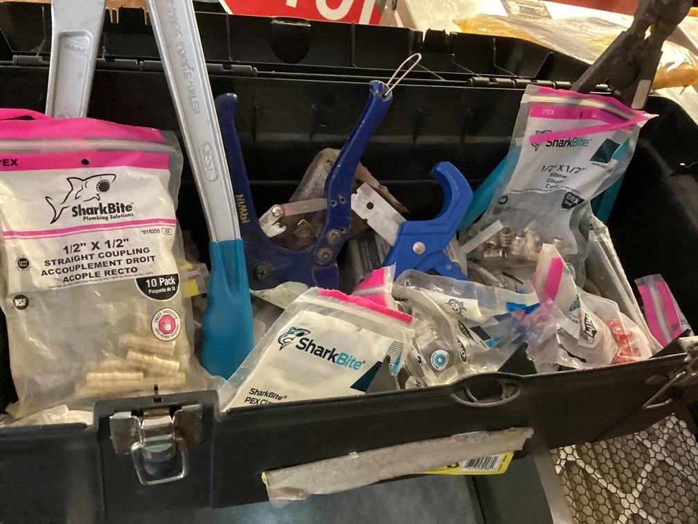 Image for Pex and Shark Bite Plumbing Fittings and Tools