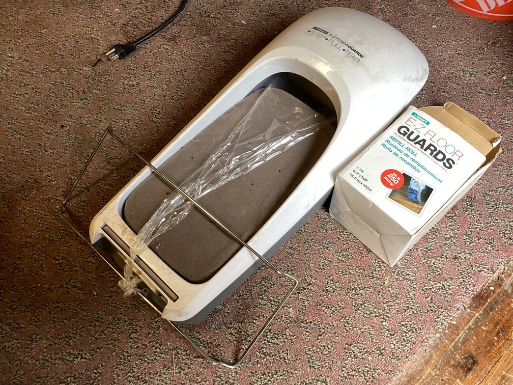 Image for Floor Guard Shoe Cover Station