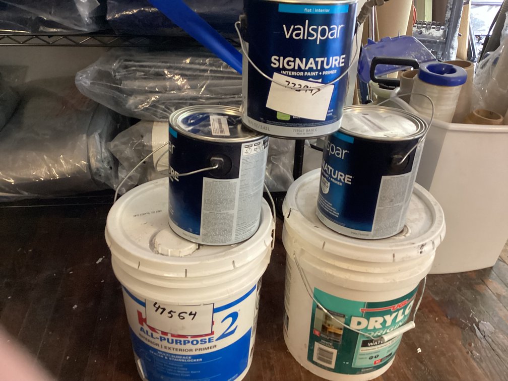 Image for Paint, Kilz Primer, and Concrete Sealer