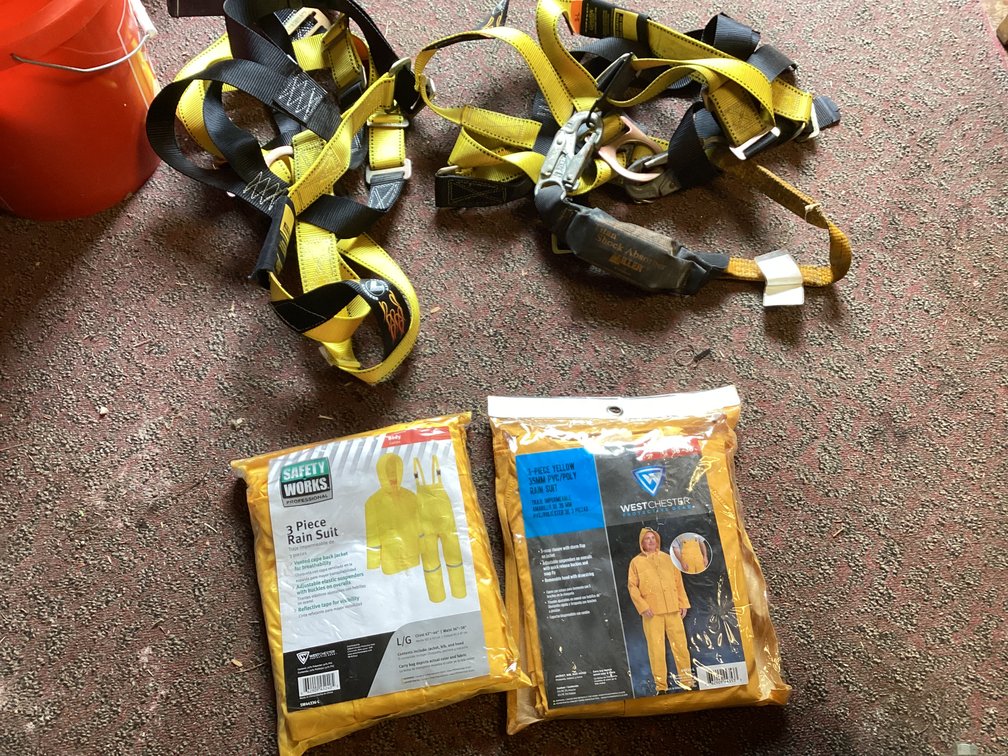 Image for Climbing Harnesses and Rain Suits