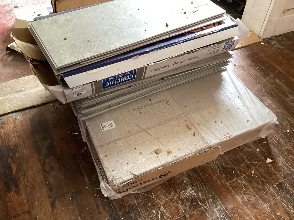 Image for Vinyl floor Tile and Ceiling Tiles