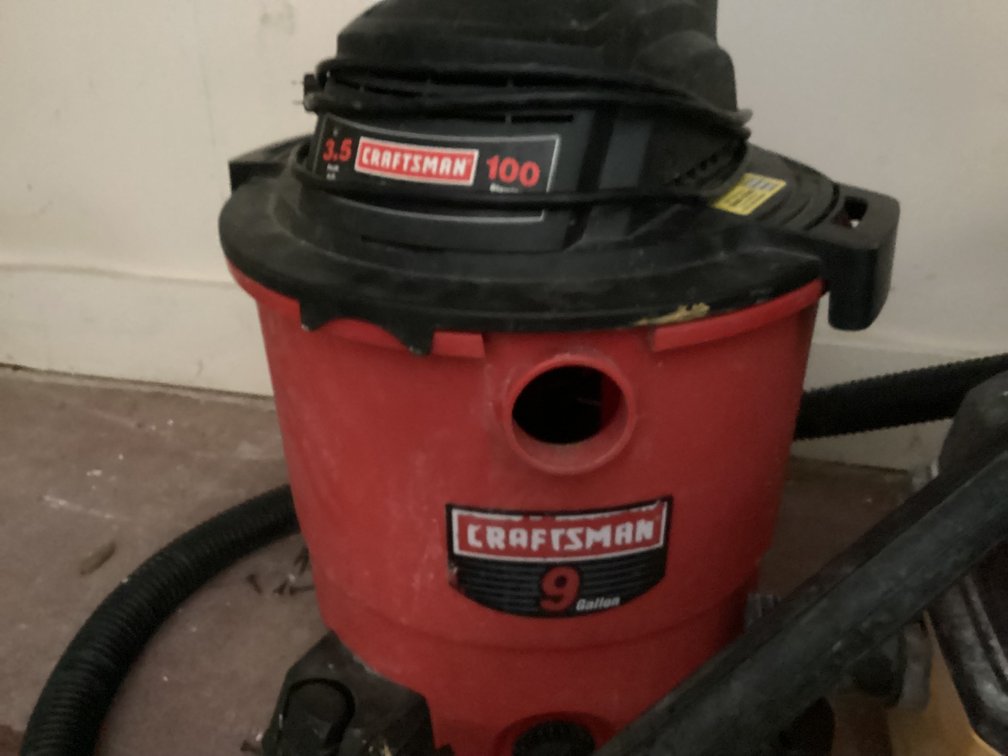 Image for DeWalt Vacuum and Craftsman Shop Vac