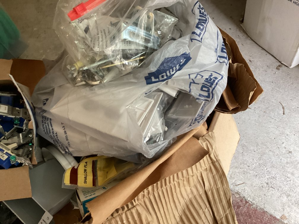 Image for Large lot of NEW Electrical Supplies