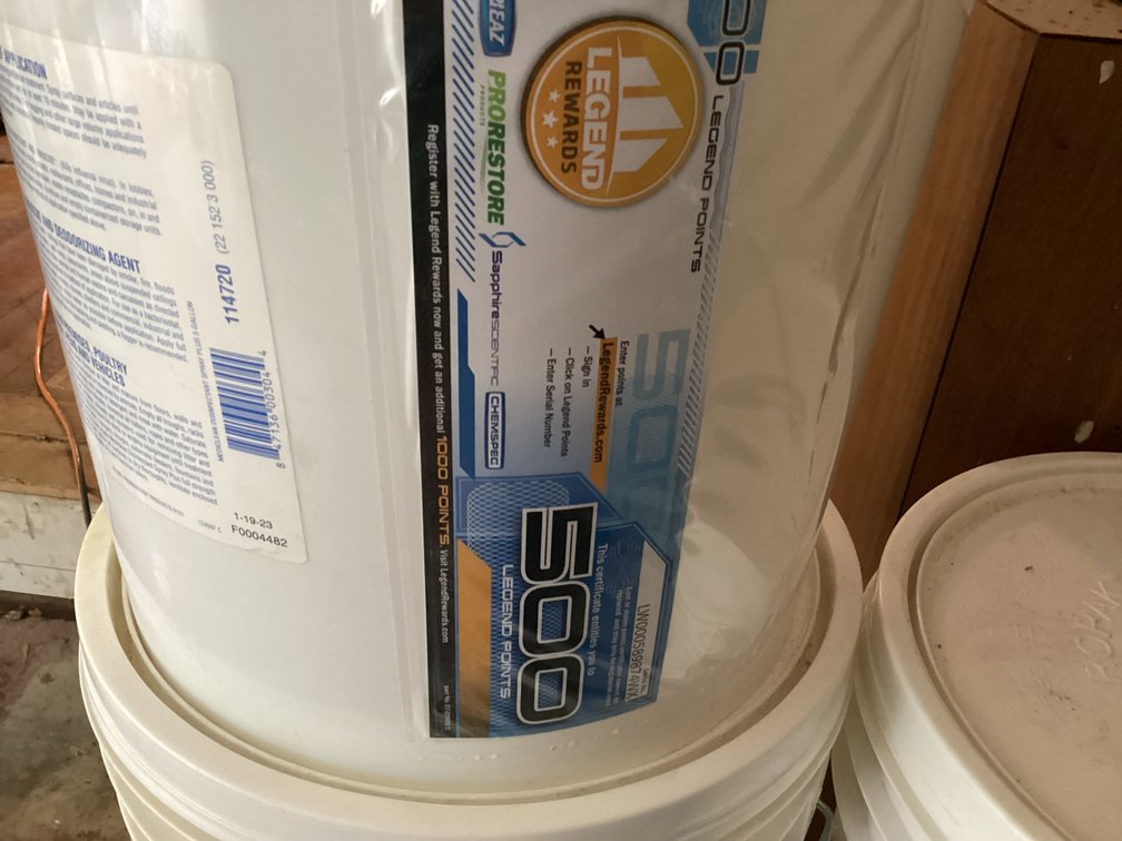 Image for 5 gallon Buckets of Disinfectant and Cleaners