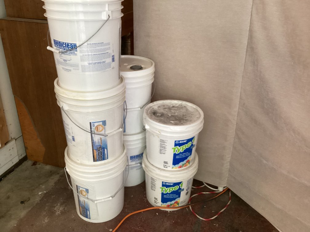 Image for 5 gallon Buckets of Disinfectant and Cleaners