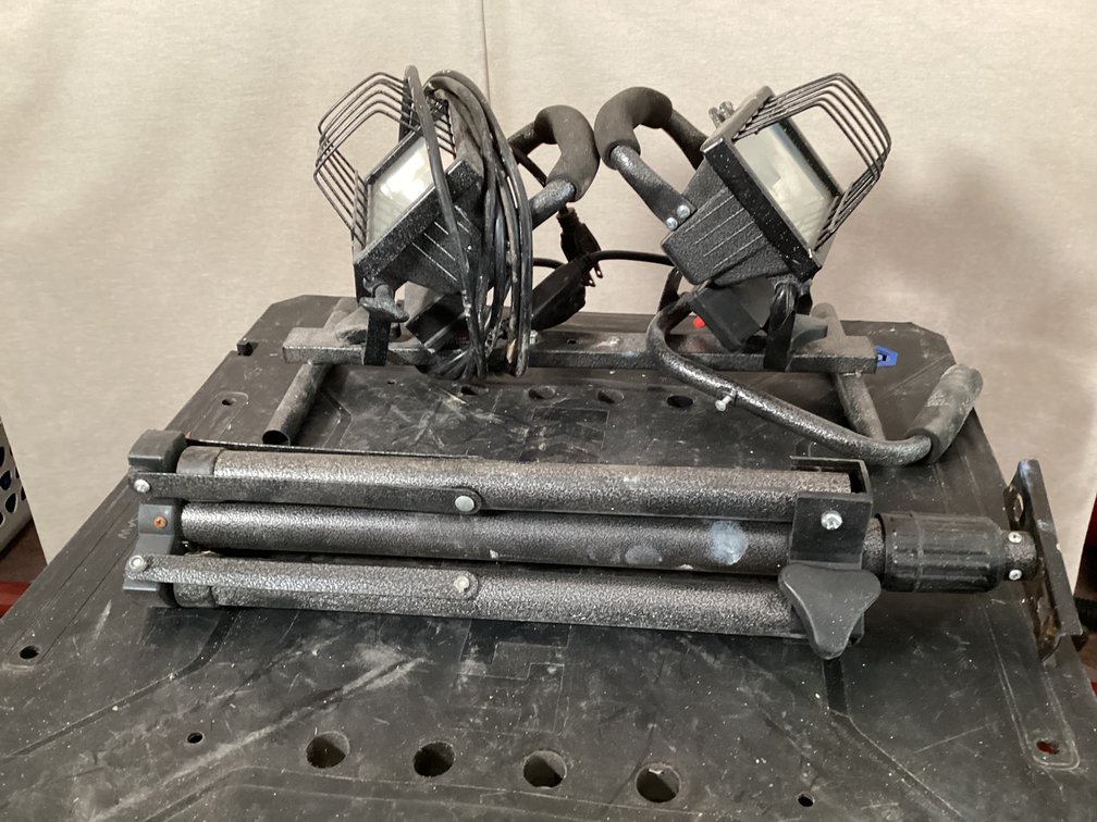 Image for Halogen Work Light on Stand
