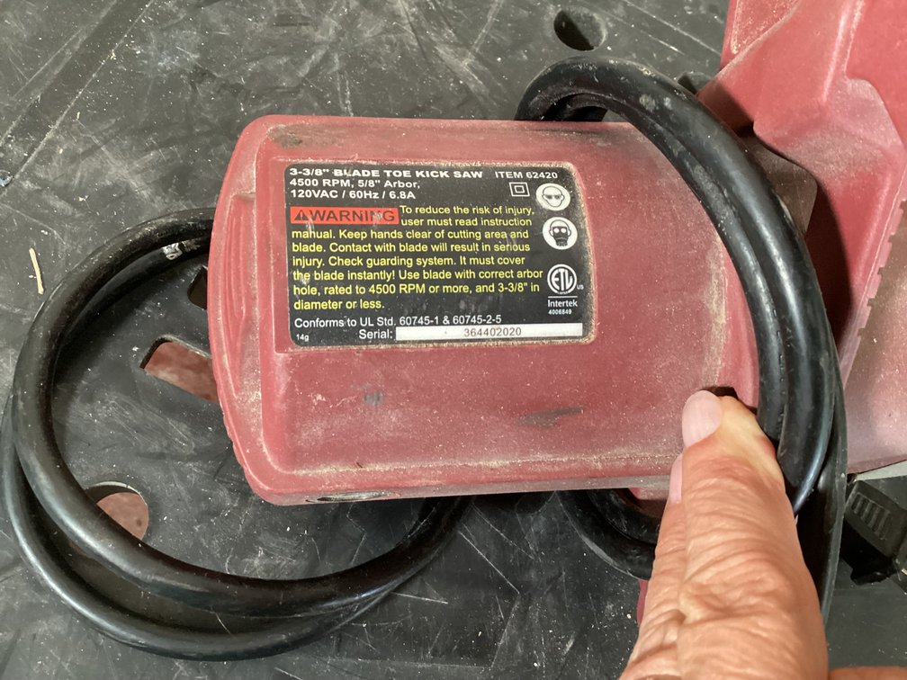Image for Toe Kick Saw